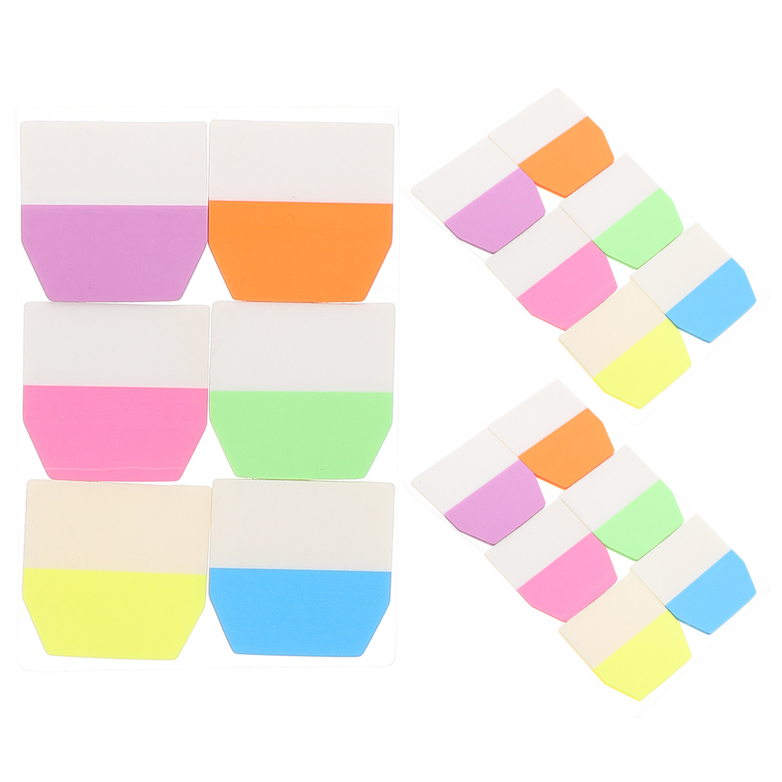 Index Tab Divider - 3Sets Colored Sticky Tabs Writable Index