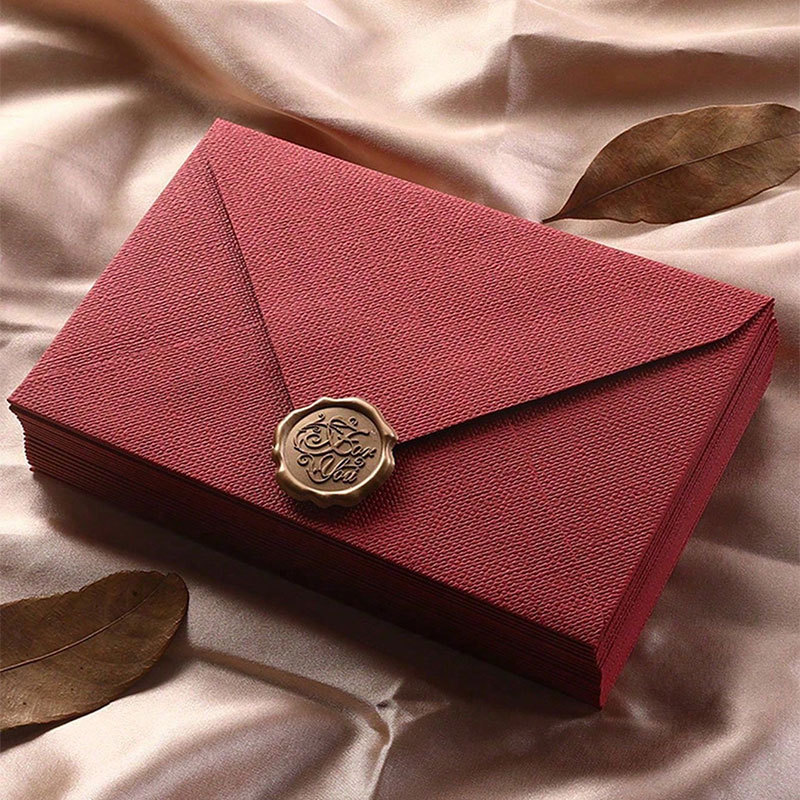 10 set 16x11cm Greeting Cards  – Wax Seal Stamp Kit Bewertung und Preis