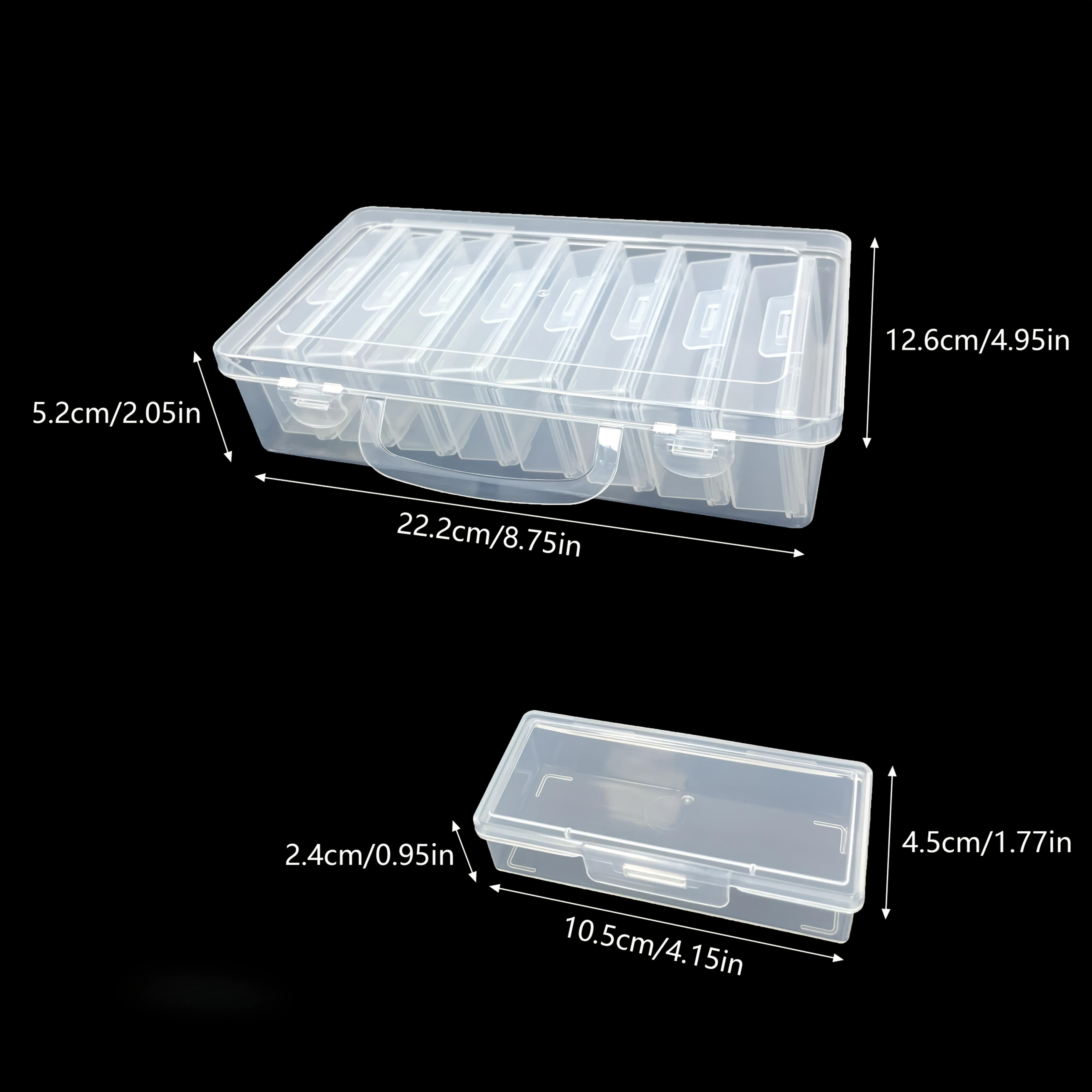 Transparent Plastic Storage Bo – Stationery Office Supply Store Bewertung und Preis