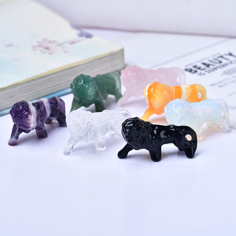 Natural Crystal Obsidian Lion. – Lion Stationery & Office Supply(Kunshan)Co.Ltd Bewertung und Preis