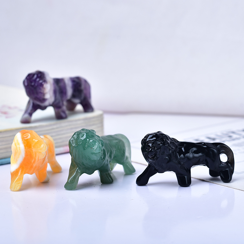 Natural Crystal Obsidian Lion. – Lion Stationery & Office Supply(Kunshan)Co.Ltd Bewertung und Preis