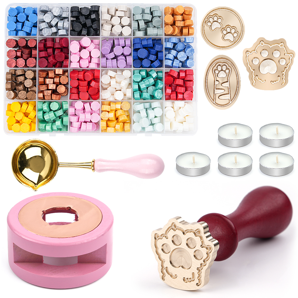 Cat Paw Wax Seal Stamp Kit wit – Wax Seal Stamp Kit Bewertung und Preis