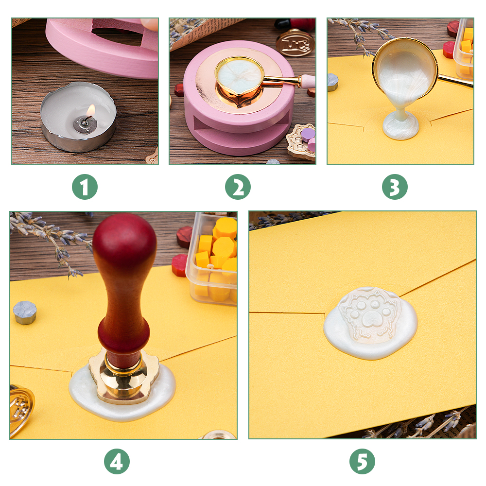 Cat Paw Wax Seal Stamp Kit wit – Wax Seal Stamp Kit Bewertung und Preis