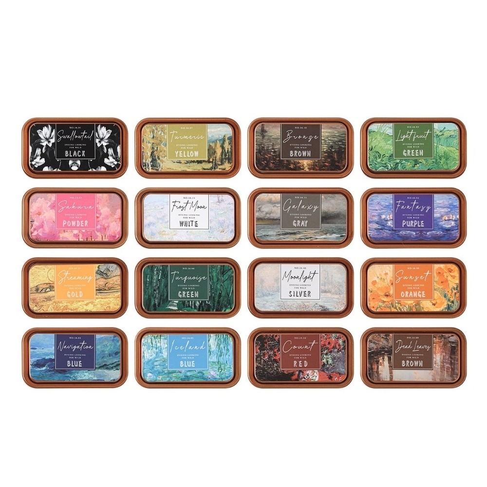New Colorful Vintage Ink Pad E – Self Inking Stamp Bewertung und Preis