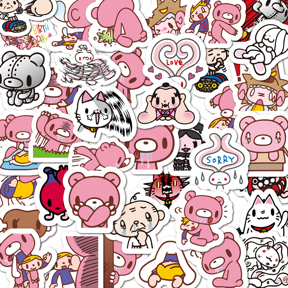 40pcs Cartoon Gloomy Bear & CH – Memo Pad Sticky Bewertung und Preis