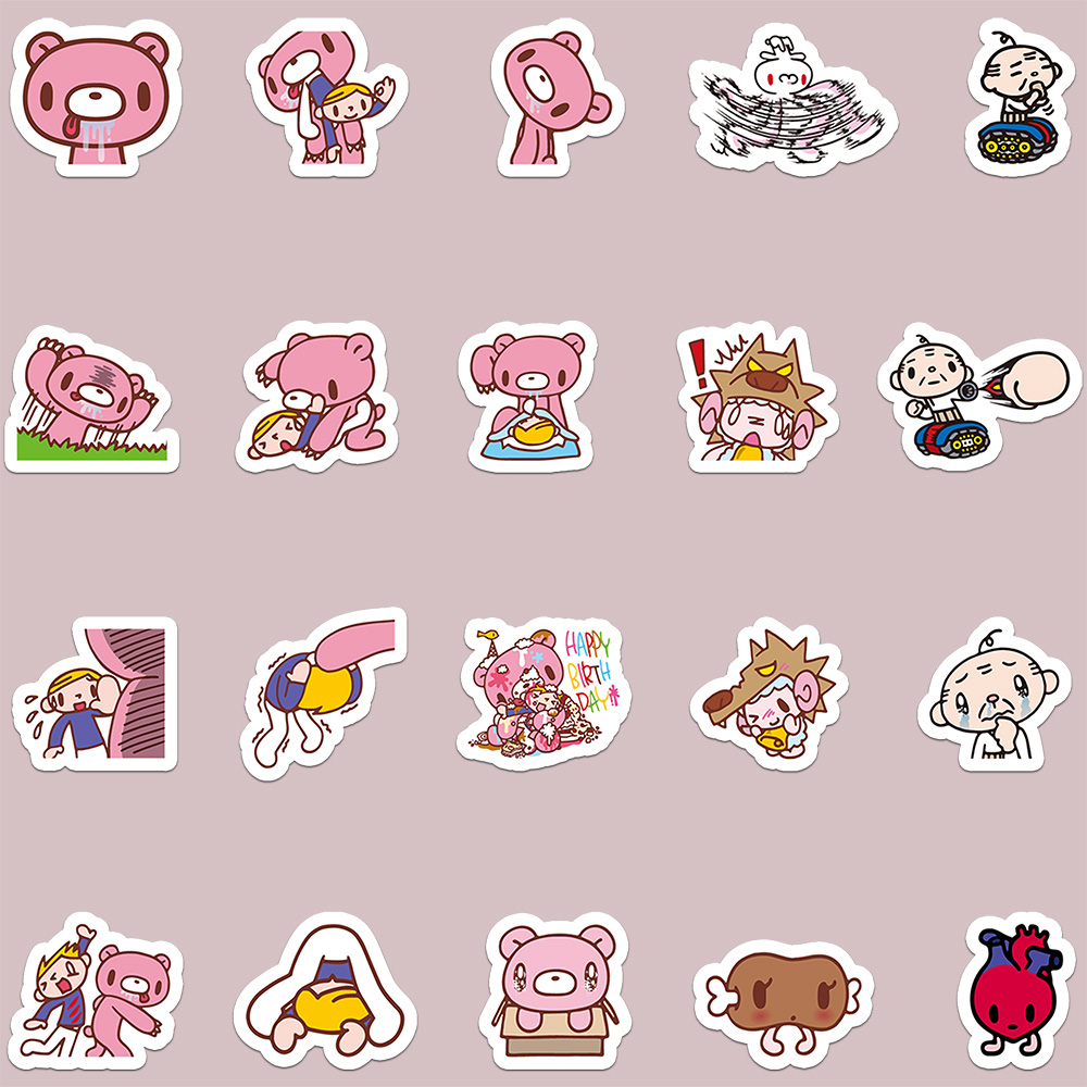 40pcs Cartoon Gloomy Bear & CH – Memo Pad Sticky Bewertung und Preis