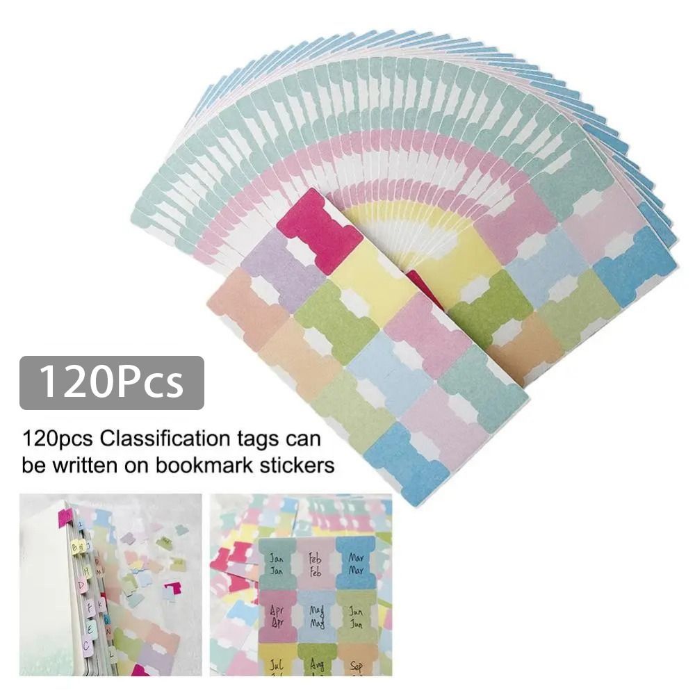 60/120Pcs Index Label Sticker  – Index Tab Divider Bewertung und Preis