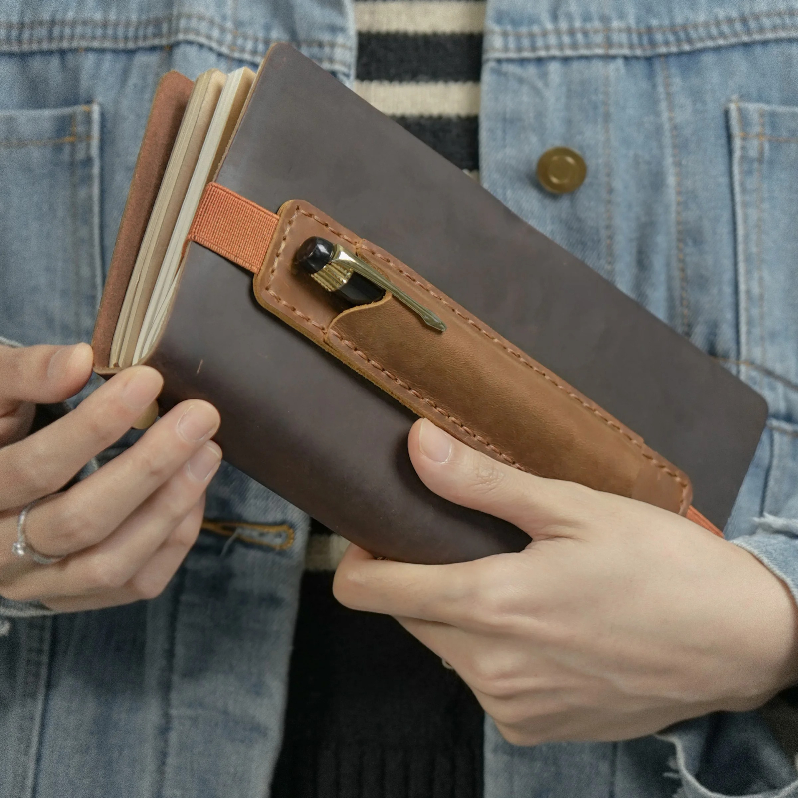 Genuine Leather Pencil Bag wit – Pen Pouch Roll Bewertung und Preis