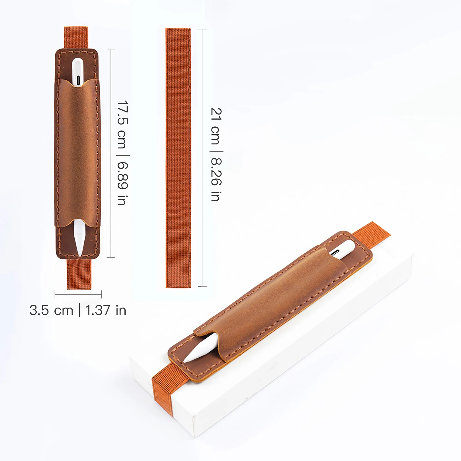 Genuine Leather Pencil Bag wit – Pen Pouch Roll Bewertung und Preis
