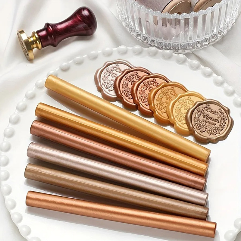6Pcs Wax Seal Sticks 26Colors  – Wax Seal Stamp Kit Bewertung und Preis