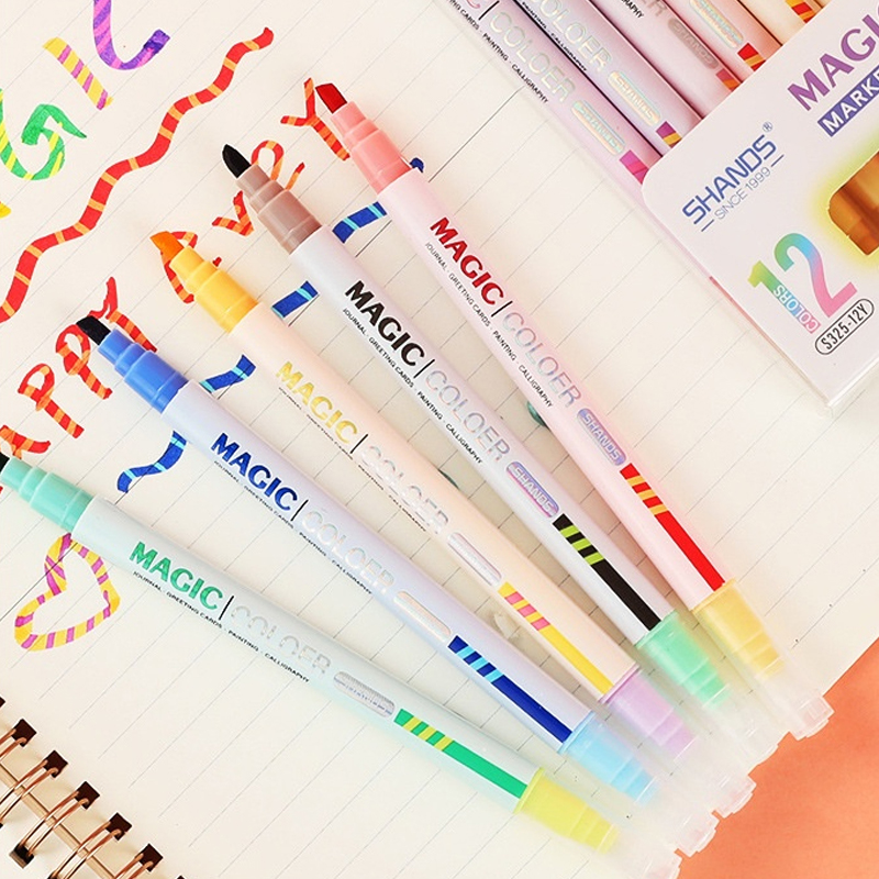 Double-ended Magic Color Chang – Highlighter Set Pastel Bewertung und Preis