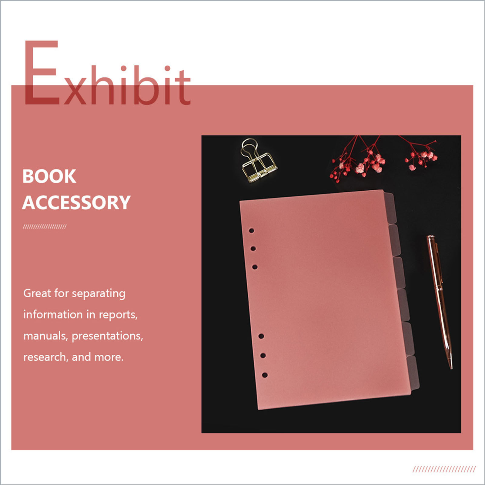 6Pcs Notebook Dividers with Wr – Index Tab Divider Bewertung und Preis