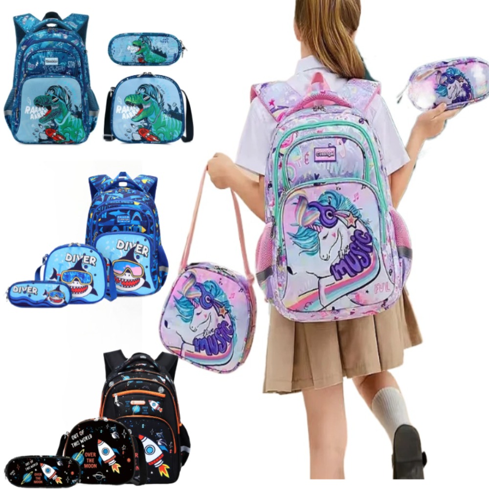 3PCS Kids Backpack Set Unicorn – Pencil Case Large Bewertung und Preis