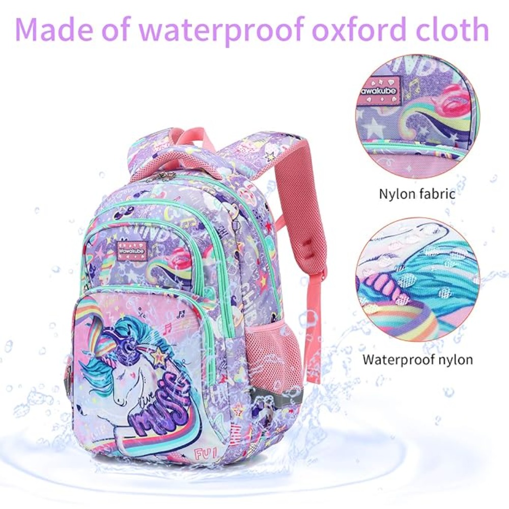 3PCS Kids Backpack Set Unicorn – Pencil Case Large Bewertung und Preis