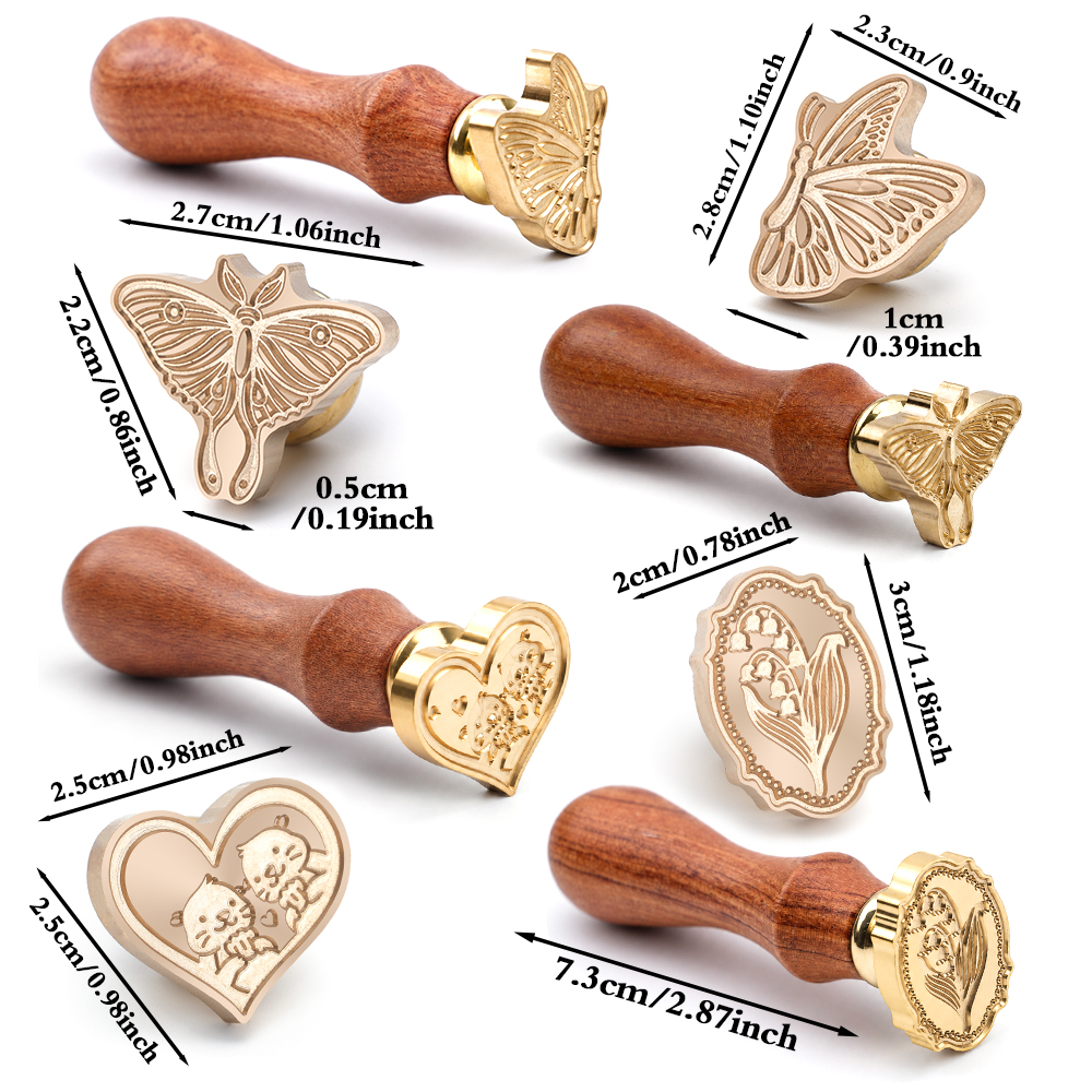 1set Wax Seal Stamp Kit, Butte – Wax Seal Stamp Kit Bewertung und Preis