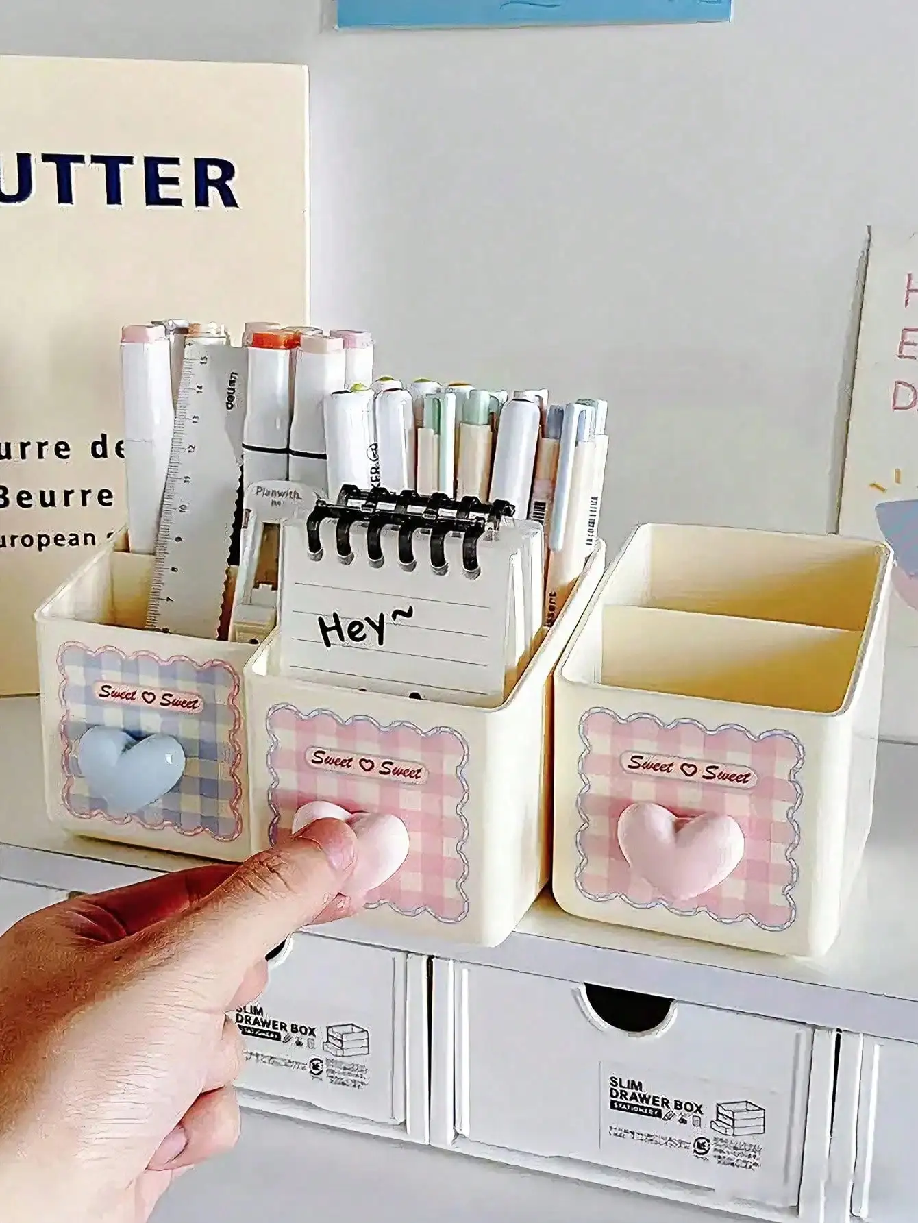 1pc Desktop Stationery Storage – Stationery Office And School Supply Stores Bewertung und Preis