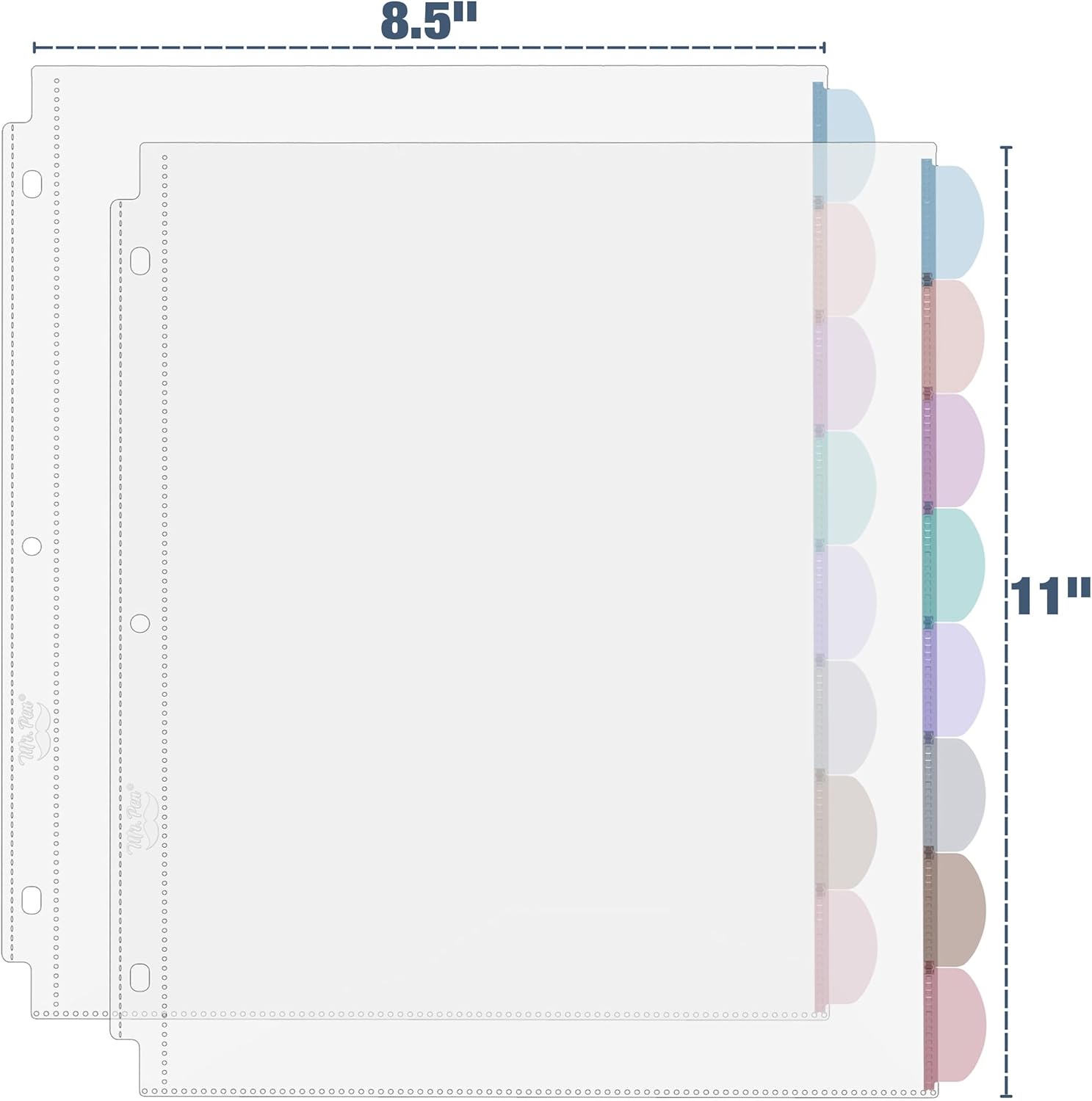 A4 Clear Sheet Protectors with – Index Tab Divider Bewertung und Preis