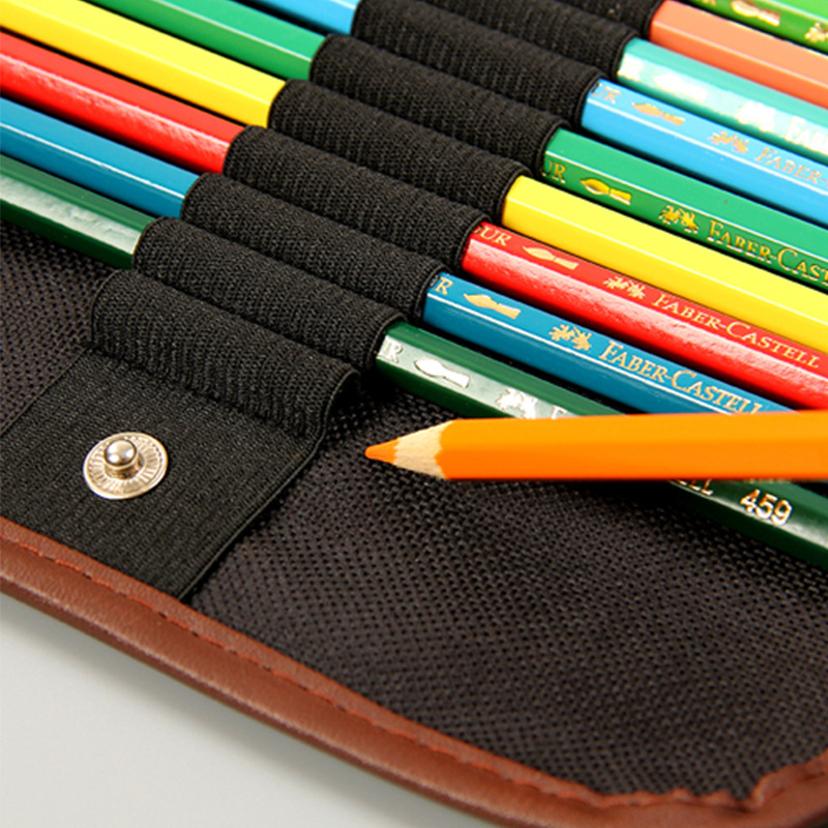 1 Pcs 36/48 Holes Wrap Roll Up – Pen Pouch Roll Bewertung und Preis