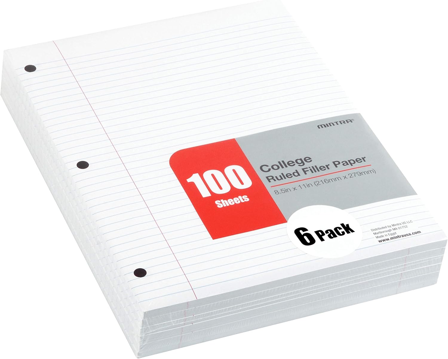 College Ruled Loose Leaf Fille – Paper Punch 3 Hole Bewertung und Preis