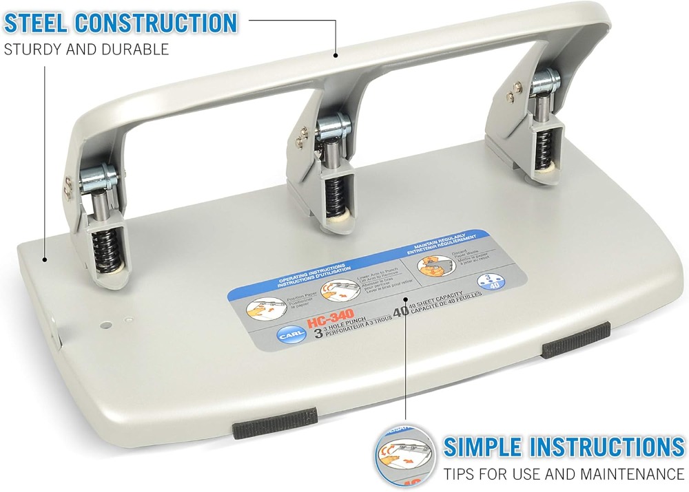 Medium-Duty 3 Hole Paper Punch – Paper Punch 3 Hole Bewertung und Preis