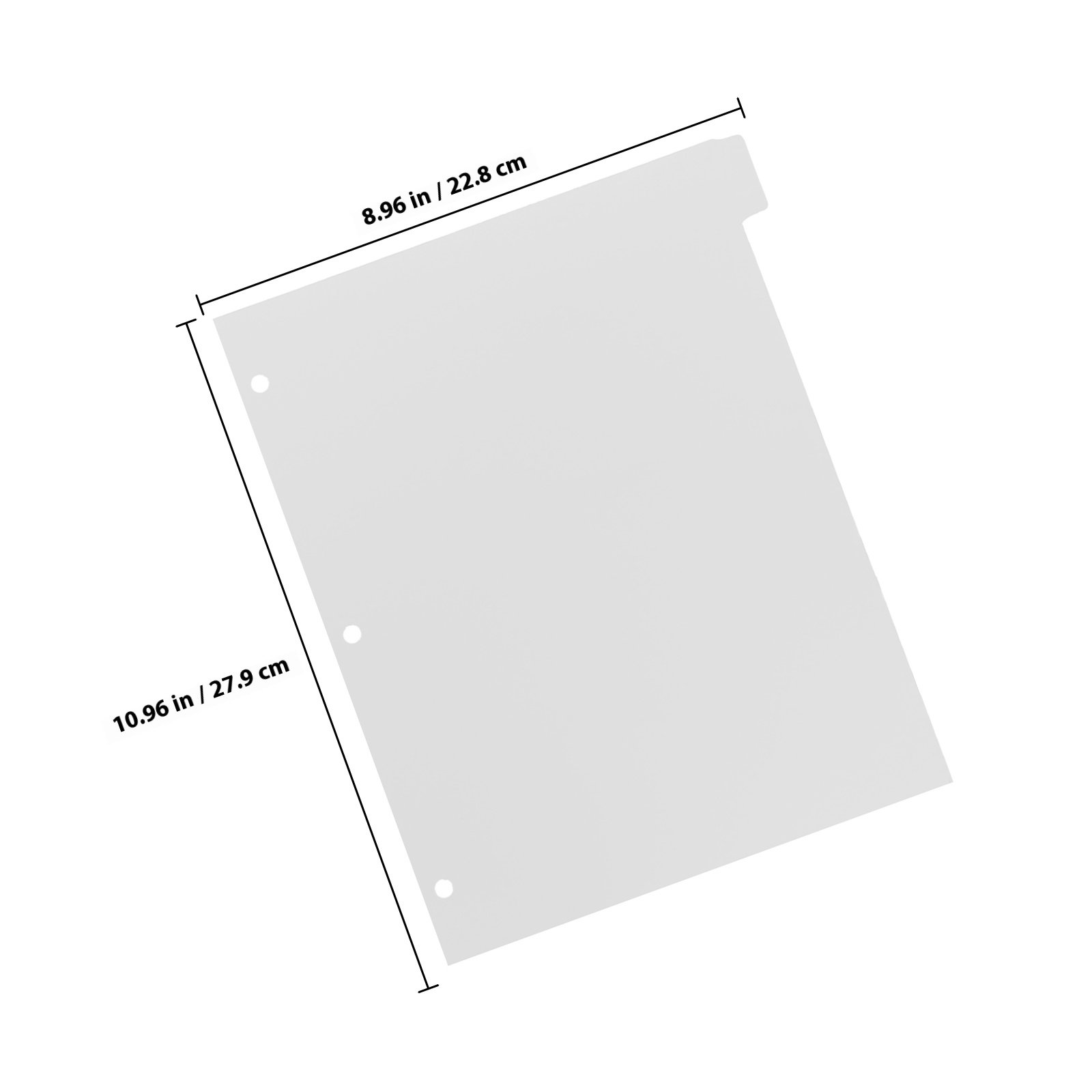 8 Sheets Clear Index Dividers  – Index Tab Divider Bewertung und Preis