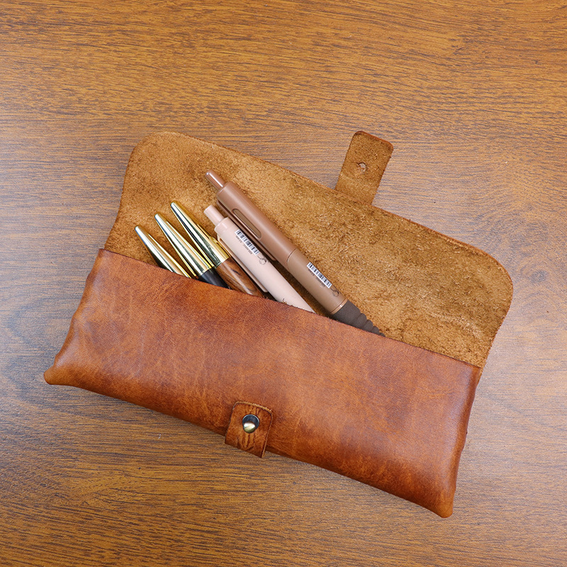 Vintage Vegetable-tanned Leath – Tan Stationery & Office Supply Bewertung und Preis