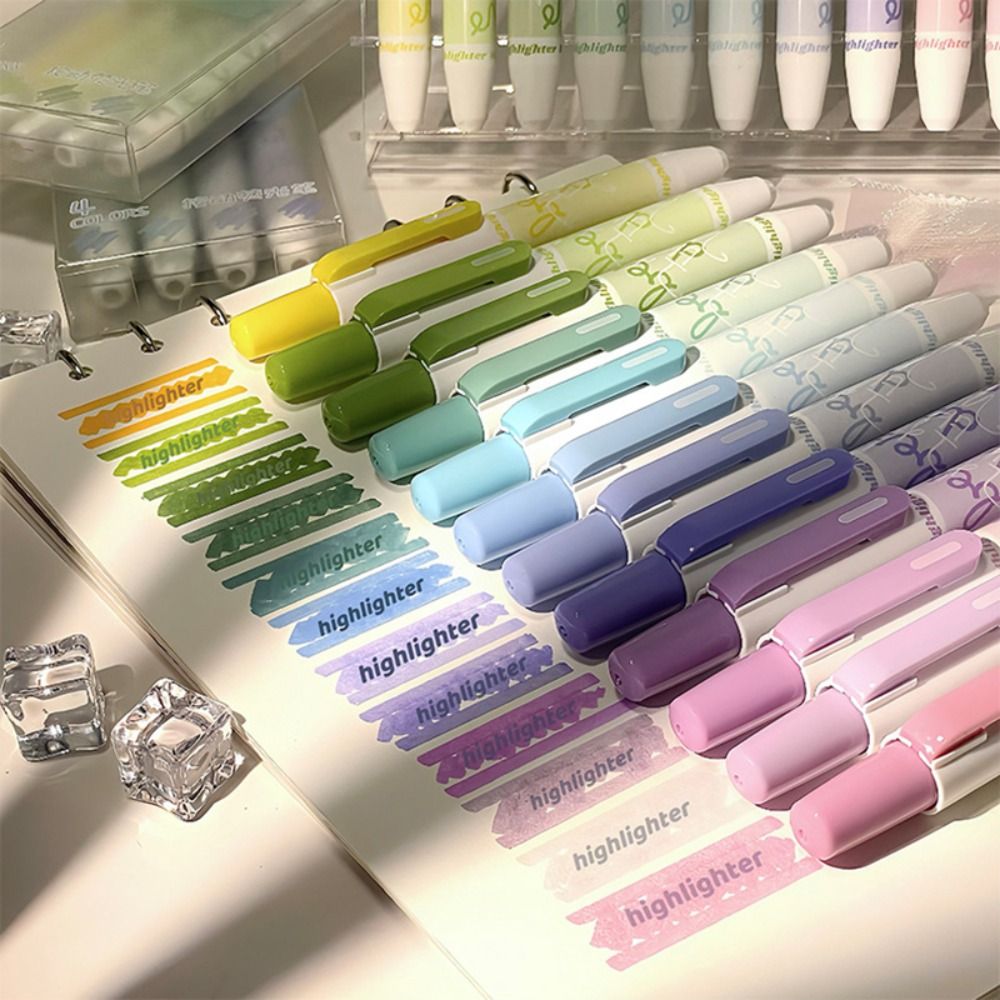 4pcs New Gradient Color Highli – Highlighter Set Pastel Bewertung und Preis