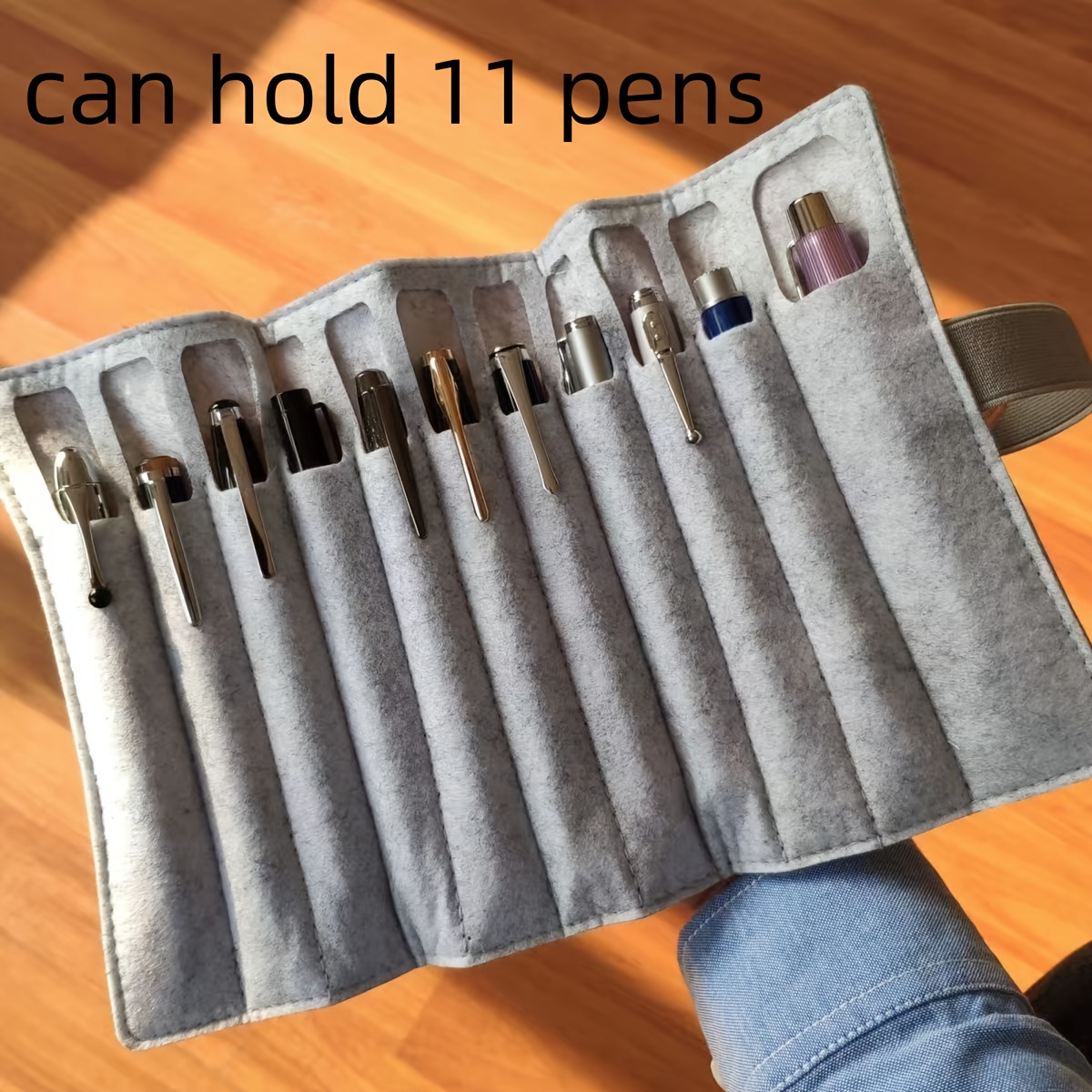 11-Pen Capacity Felt Roll-Up P – Pen Pouch Roll Bewertung und Preis