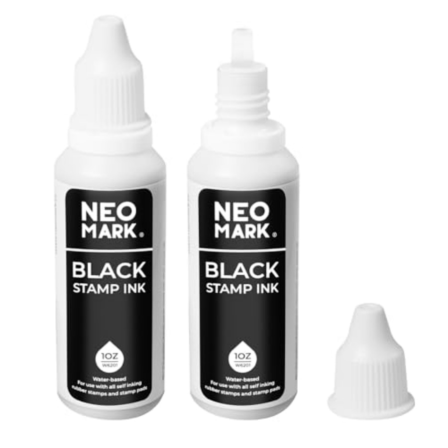 Premium Stamp Ink, 2 Pack Quic – Self Inking Stamp Bewertung und Preis