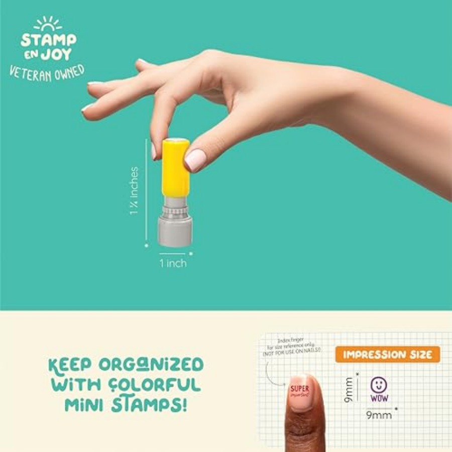 5 Self-Ink Flash Stamp Set, Mu – Self Inking Stamp Bewertung und Preis