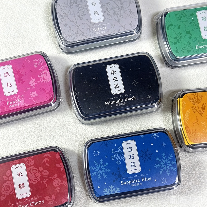 1pc Oil-Based Ink Pad, Colorfu – Self Inking Stamp Bewertung und Preis