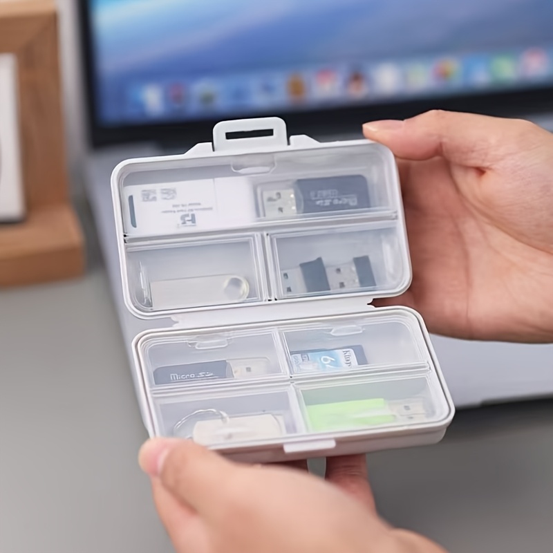 1PC USB Storage Box with Compa – Stationery Office Supply Store Bewertung und Preis