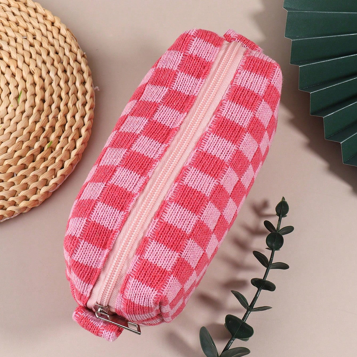 1PC Pink Checkered Single-Laye – Stationery Office Supply Store Bewertung und Preis