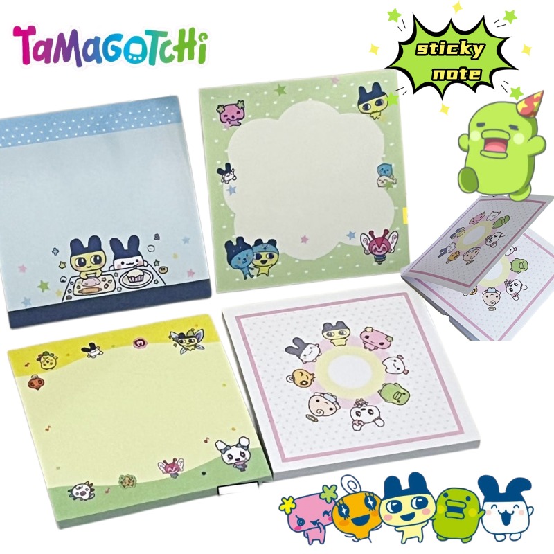 4pcs Tamagotchi Mametchi Memet – Memo Pad Sticky Bewertung und Preis