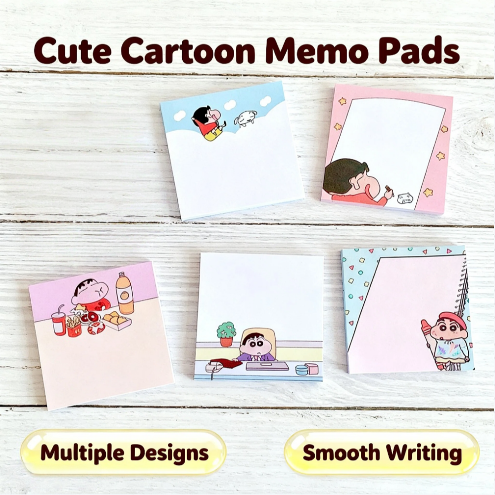 Crayon Shin-chan sticky notes. – Memo Pad Sticky Bewertung und Preis