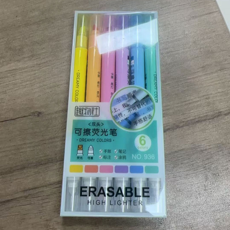 6pcs Erasable Highlighters Pas – Highlighter Set Pastel Bewertung und Preis
