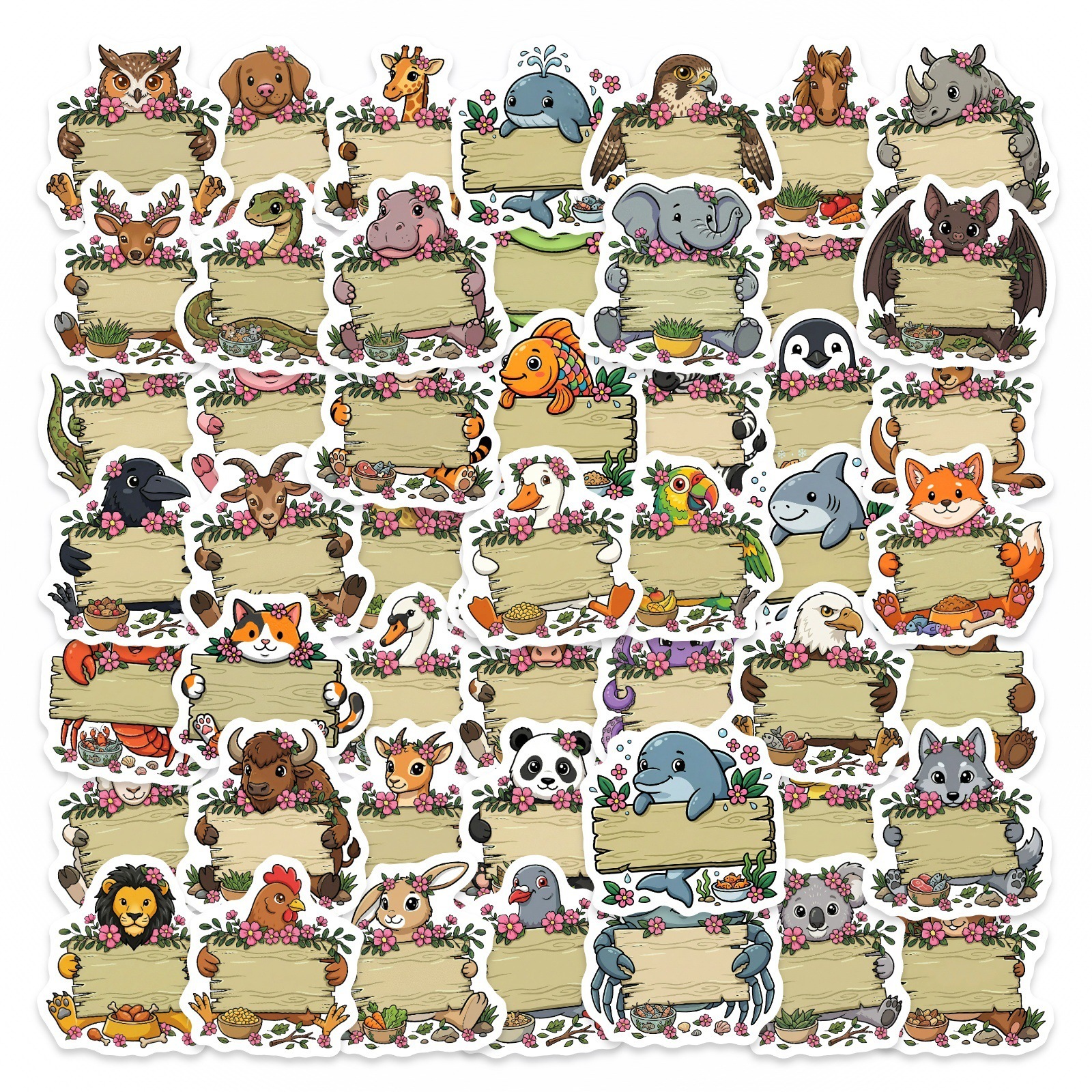 50/100Pcs HD Watercolor Forest – Paper Deal Stationery & Office Supply Kota Bharu Bewertung und Preis