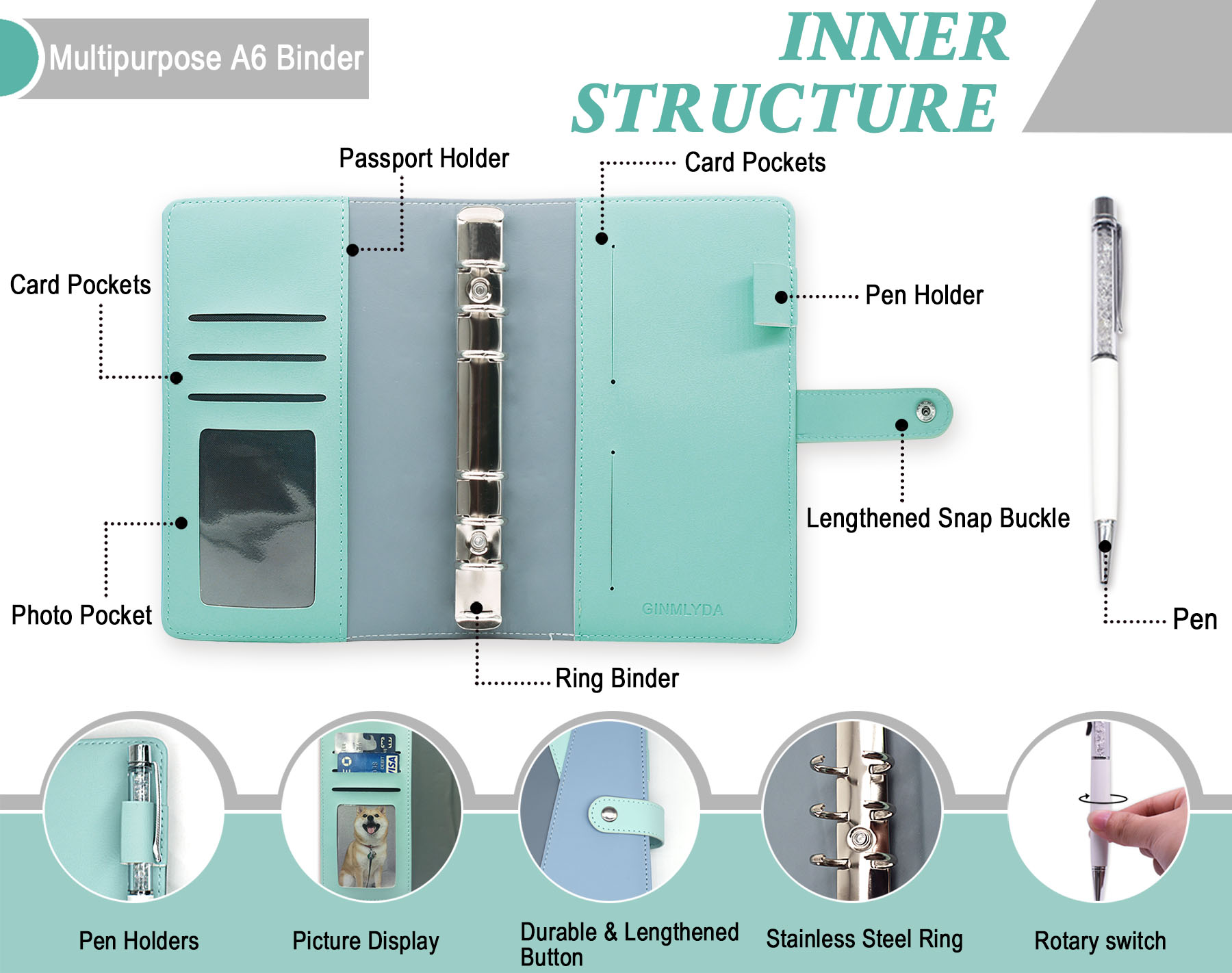 Budget Binder with Zipper Enve – Index Tab Divider Bewertung und Preis