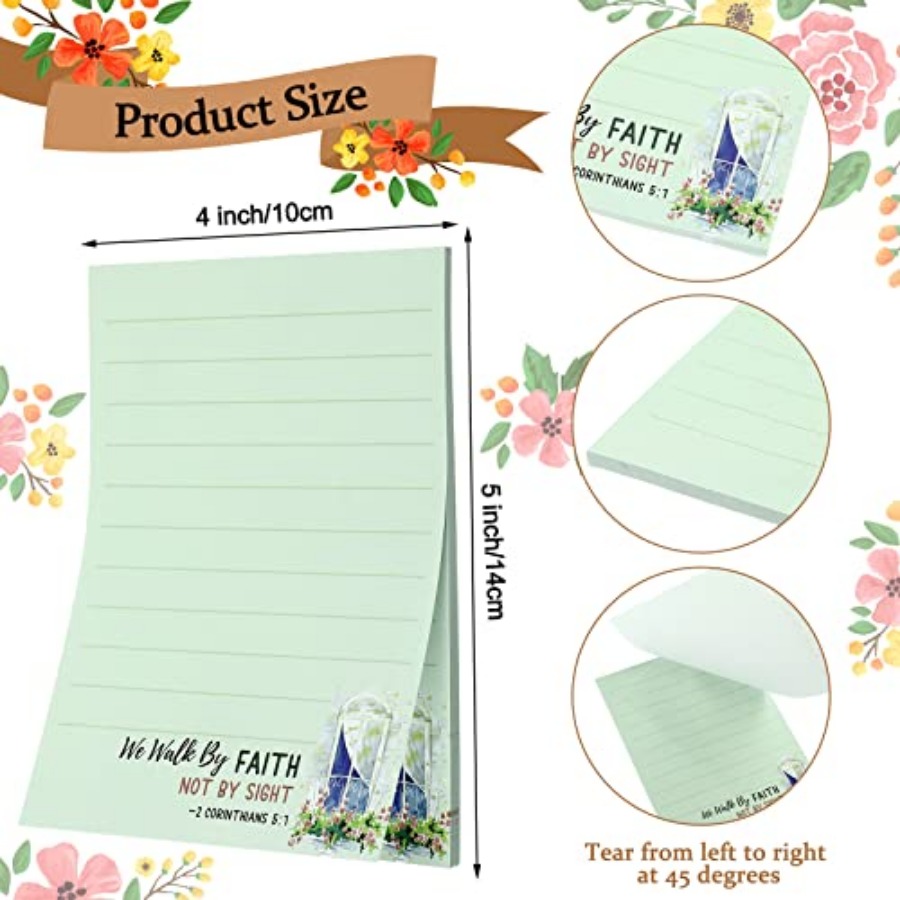 8 Pack Bible Sticky Notes 240  – Memo Pad Sticky Bewertung und Preis