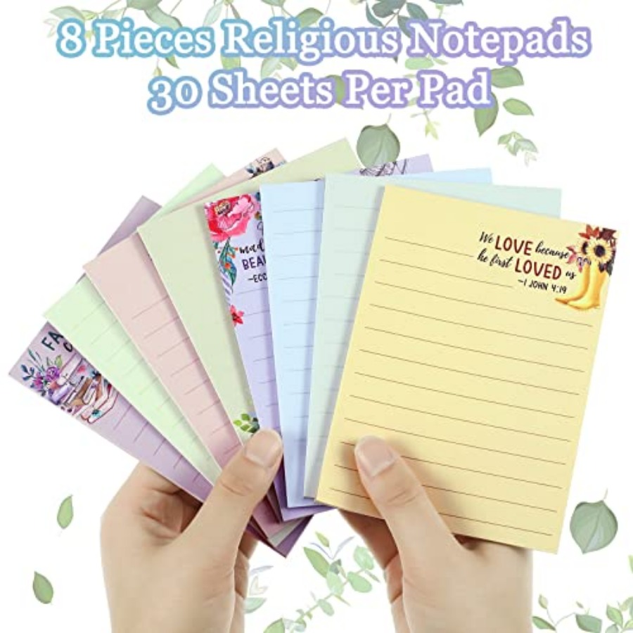 8 Pack Bible Sticky Notes 240  – Memo Pad Sticky Bewertung und Preis