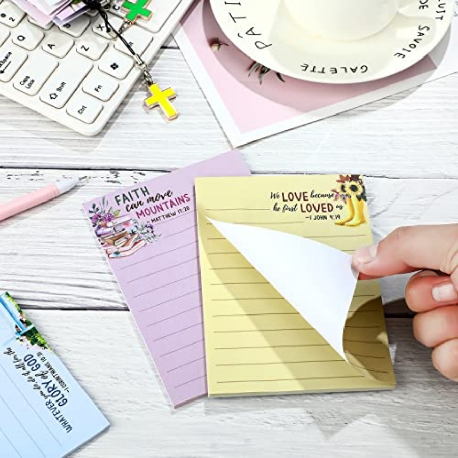 8 Pack Bible Sticky Notes 240  – Memo Pad Sticky Bewertung und Preis
