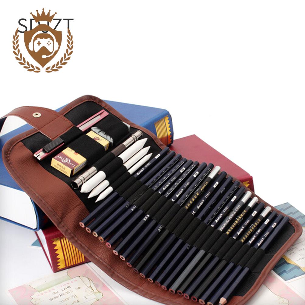 Artist Roll Up Pencil Bag 24 H – Pen Pouch Roll Bewertung und Preis