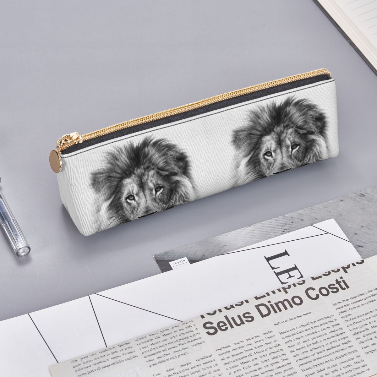 Lion Pencil Case for Kids Scho – Lion Stationery & Office Supply(Kunshan)Co.Ltd Bewertung und Preis