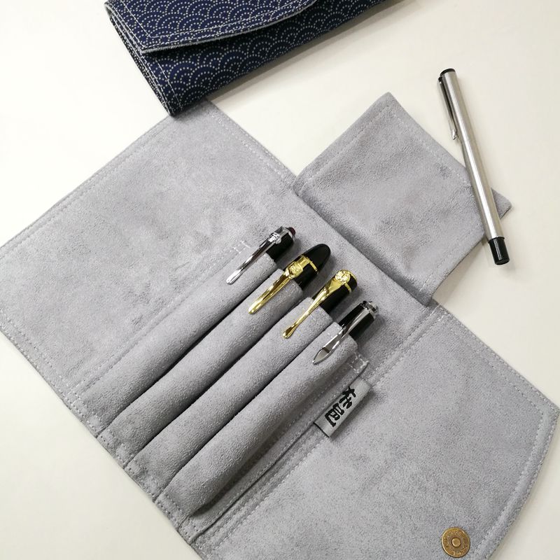 China Wind Pen Set 4 Pen Bag C – Pen Pouch Roll Bewertung und Preis