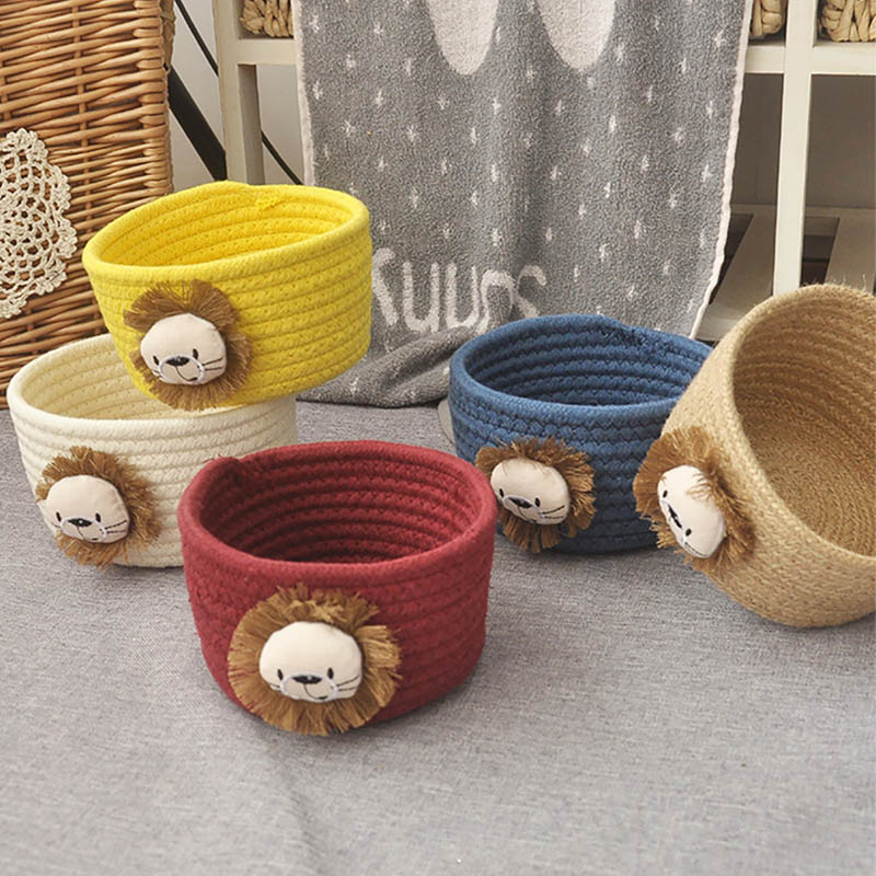 Cartoon Lion Woven Storage Bas – Lion Stationery & Office Supply(Kunshan)Co.Ltd Bewertung und Preis