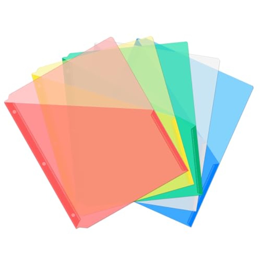 5 Pack Binder Pockets 3 Hole P – Paper Punch 3 Hole Bewertung und Preis