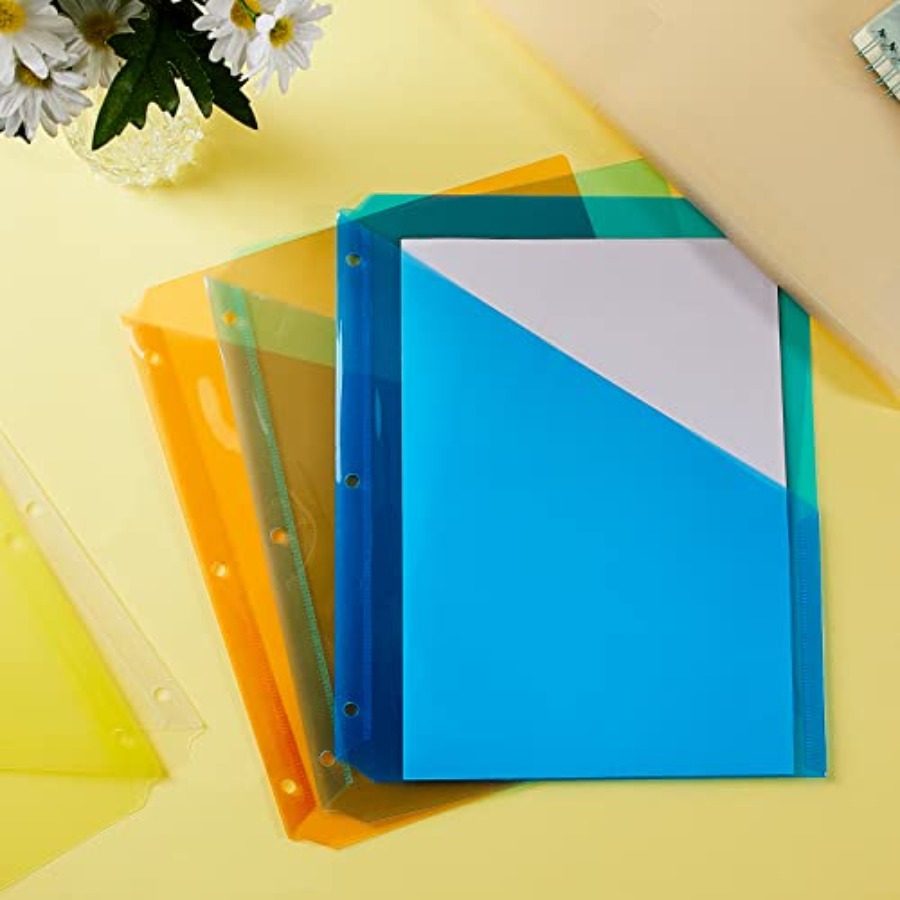 5 Pack Binder Pockets 3 Hole P – Paper Punch 3 Hole Bewertung und Preis