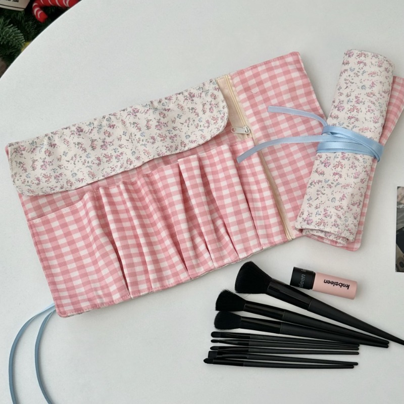 Aesthetic Spring Floral Roll-u – Pen Pouch Roll Bewertung und Preis