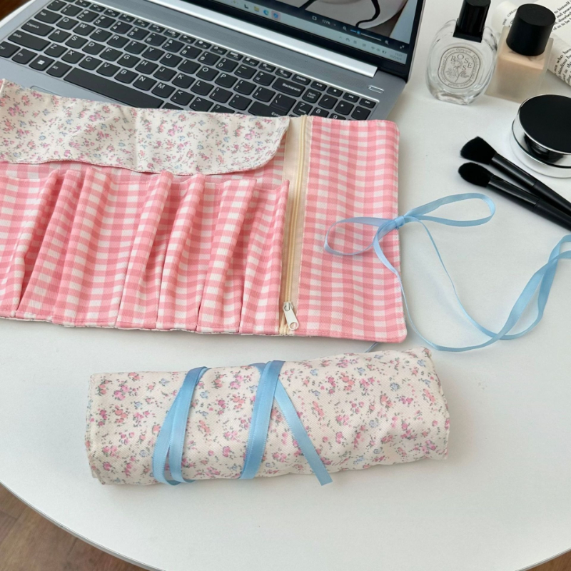 Aesthetic Spring Floral Roll-u – Pen Pouch Roll Bewertung und Preis