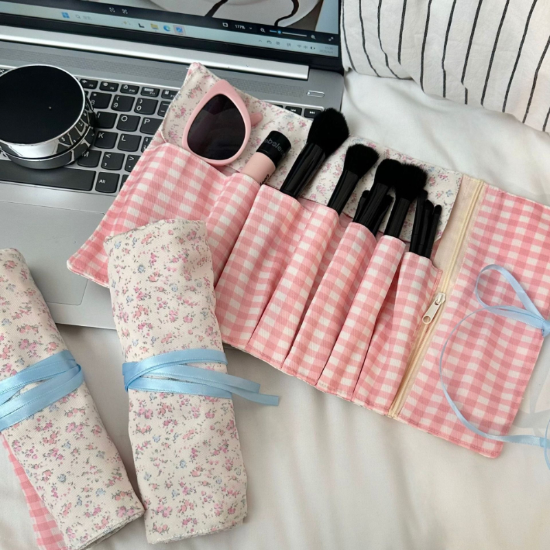 Aesthetic Spring Floral Roll-u – Pen Pouch Roll Bewertung und Preis